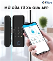 Khóa vân tay cửa kính kitos GL30pro