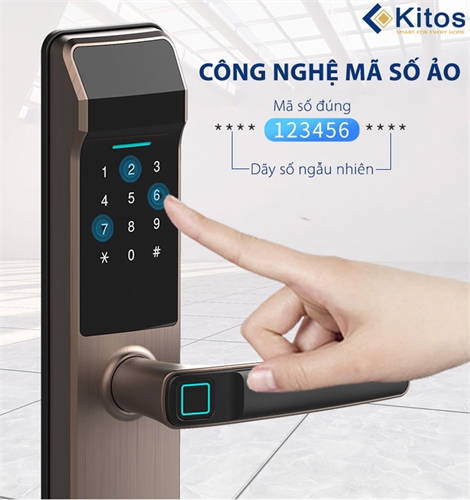 Khóa vân tay Kitos KT-G302 Pro - Màu đen