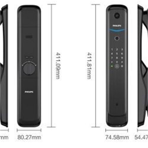 Khóa cửa vân tay có camera Philips DDL702-1HWS 