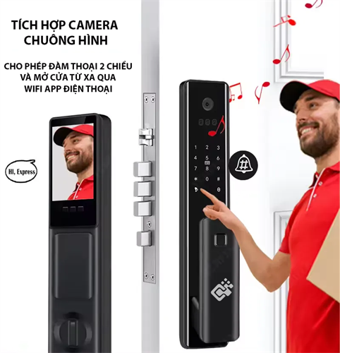 Khóa nhận diện khuôn mặt Censmartlock A18