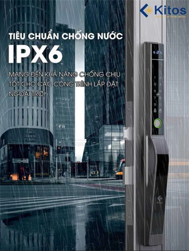 Khóa vân tay cửa nhôm Kitos ALS5 Face ID
