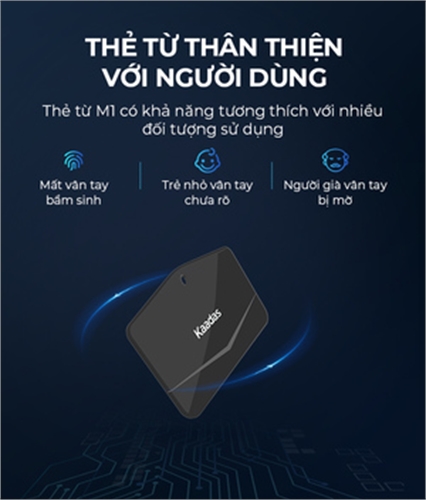 Khóa điện tử Kaadas Q9-FVP Nhận diện khuôn mặt