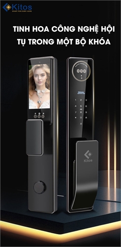 Khóa vân tay nhận diện khuôn mặt Kitos KT-X8 FACE ID
