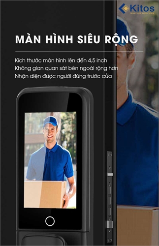 Khóa vân tay Kitos X8 tích hợp chuông hình