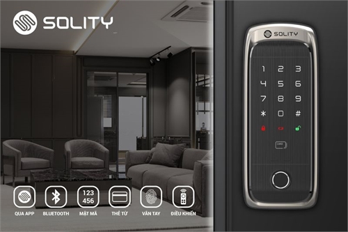 Khóa cửa vân tay Solity GA-60B