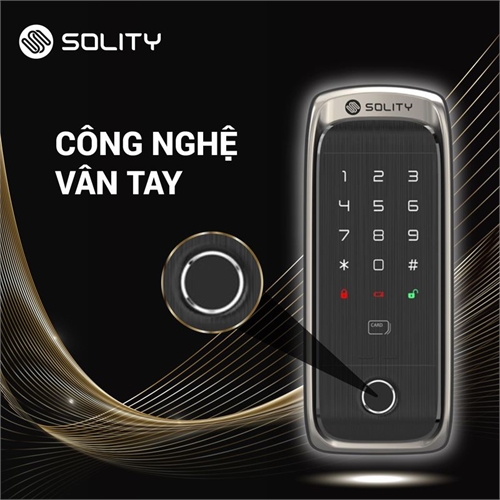 Khóa cửa vân tay Solity GA-60B