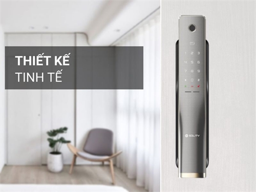 Khóa cửa vân tay Solity GP-4000BK