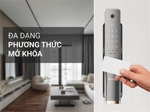 Khóa cửa vân tay Solity GP-4000BK