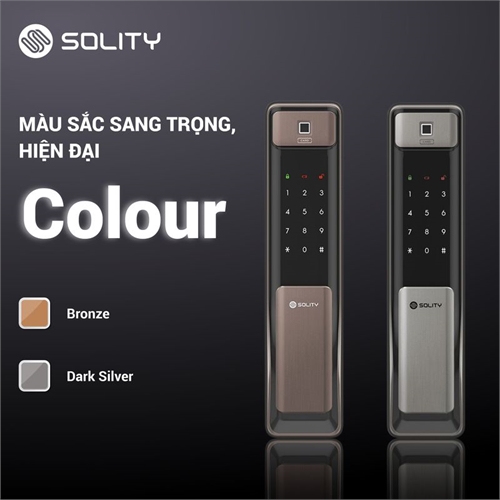  Khóa cửa vân tay Solity GSP-2000BK