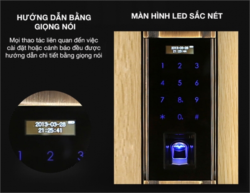 Khóa vân tay tân cổ điển Kaadas 6002