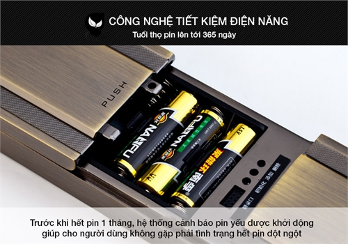 Khóa vân tay tân cổ điển Kaadas 6002