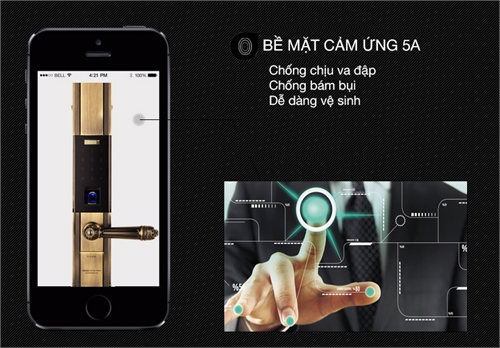 Khóa vân tay tân cổ điển Kaadas 6002