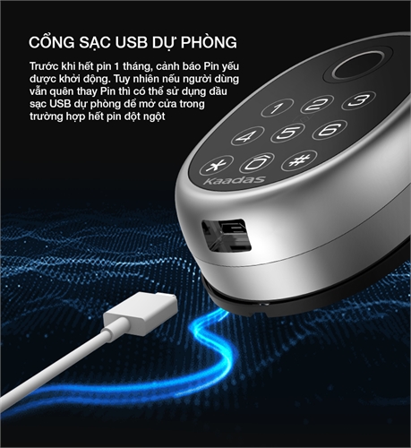 Khóa điện tử Kaadas M9-5
