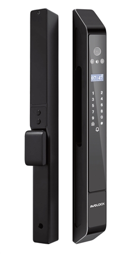 Khoá vân tay cửa nhôm Avolock AN-398 Face ID, App Tuya