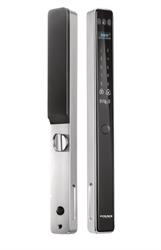Khoá vân tay cửa nhôm Avolock AN-399F Gray Face ID, App Tuya