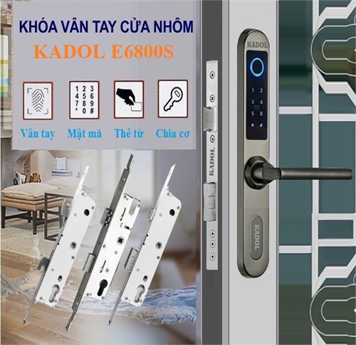 Khóa Vân Tay Cửa Nhôm Kính Kadol KD-800