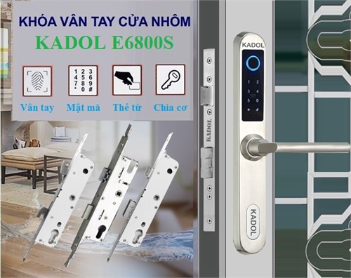 Khóa Vân Tay Cửa Nhôm Kính Kadol KD-800