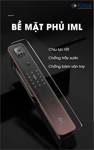 Khóa vân tay Kitos 3D FACE X