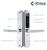 Top 6 Mẫu khóa điện tử cửa nhôm kính ưa chuộng nhất hiện nay