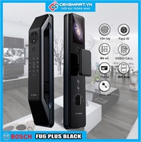 Khóa cửa vân tay Bosch FU6 EU Plus Black Face ID, App Wifi