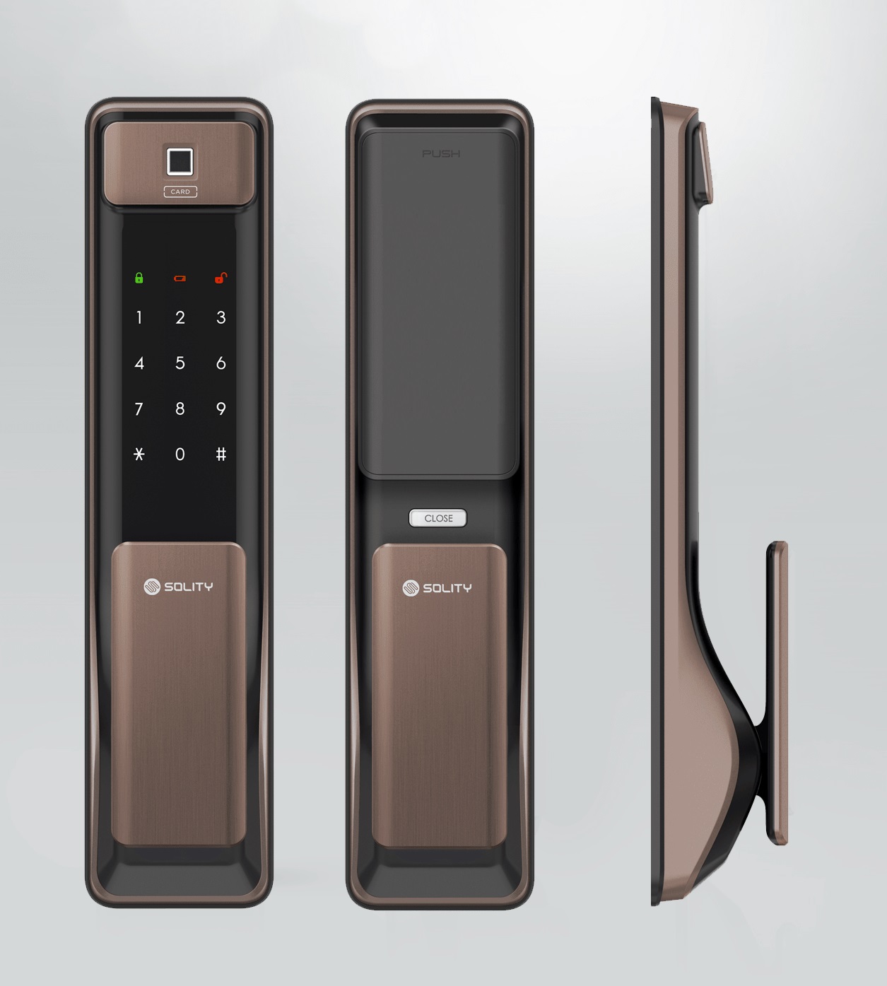 Khóa cửa vân tay Solity GSP-2000BK