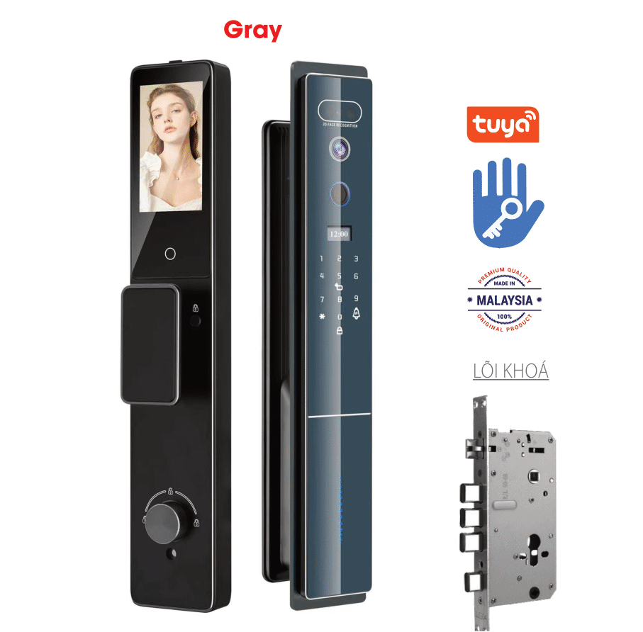 Khóa vân tay thông minh AVOLOCK AL-78TFV Gray