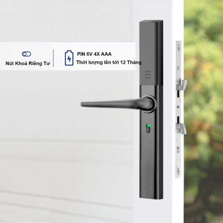 Khóa cửa nhôm thông minh Avolock AN-395-B App wifi chính hãng