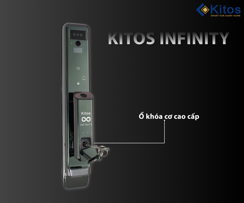 Khoá cửa vân tay Kitos Infinity