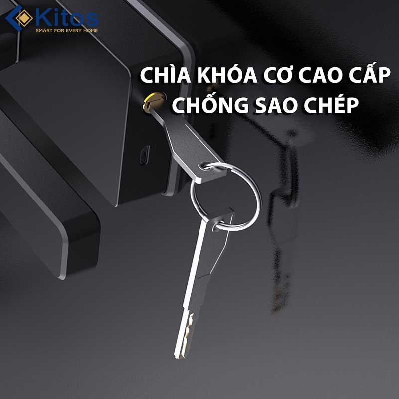 Khóa vân tay cửa kính Kitos KT-GL30 Pro