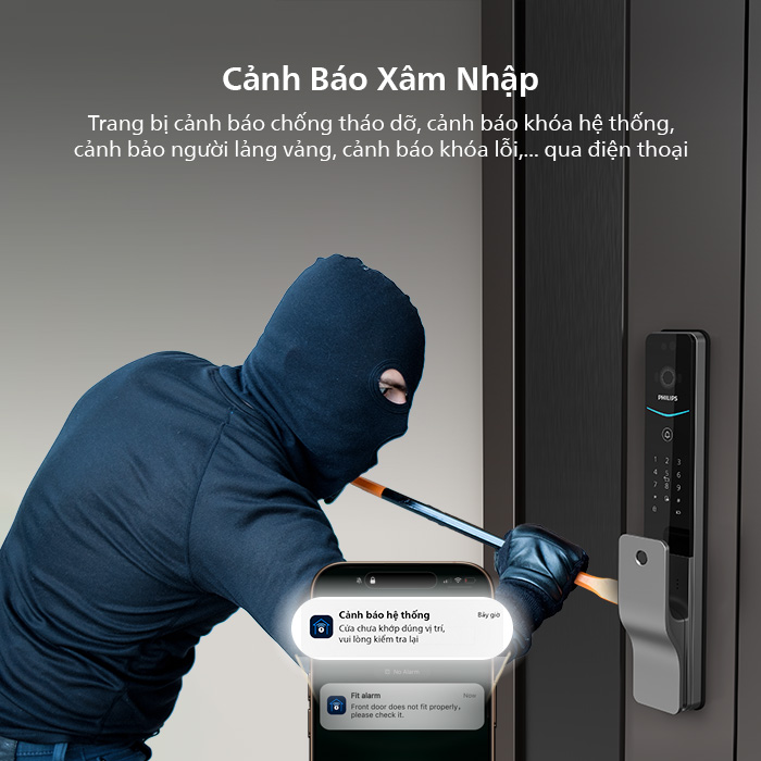 Khóa thông minh Philips DDL720-FVP-9