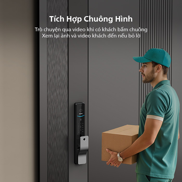 Khóa thông minh Philips DDL720-FVP-4