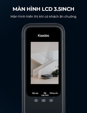 Khóa điện tử Kaadas Q9-FVP Nhận diện khuôn mặt