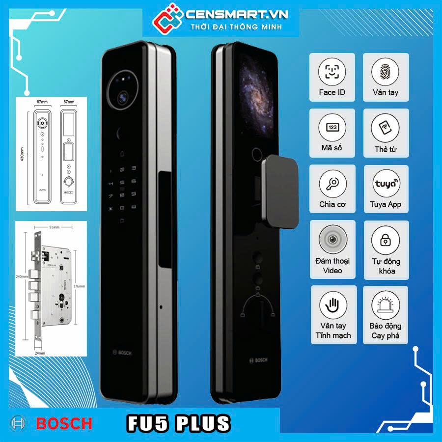 Khóa cửa thông minh Bosch FU5plus