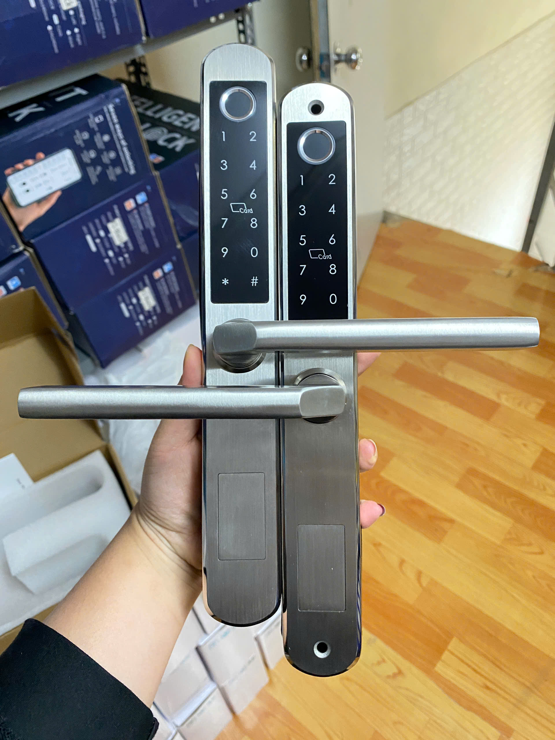 Khoá cửa nhôm 2 chiều Prama P120